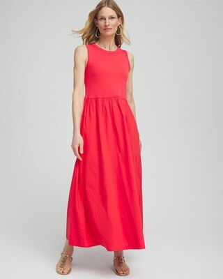 Fit & Flare Tank Maxi Dress | Chico's
