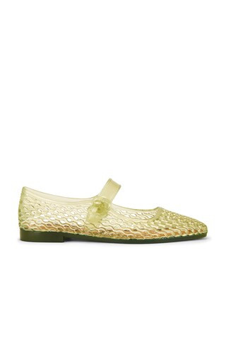 Sam Edelman Michaela Jelly Flat in Pear Green from Revolve.com | Revolve Clothing (Global)