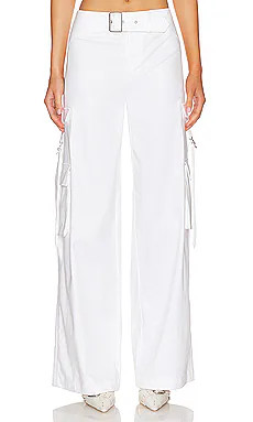 Camila Coelho Coconut Grove Pant in Bright White from Revolve.com | Revolve Clothing (Global)