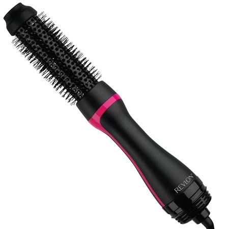 Revlon One-Step 1-1/2" Root Booster Round Hair Dryer, Black | Walmart (US)