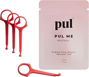 PUL Pack of 4 Aligner Removal Tool – Invisalign Remover Tool & Retainer Hook for Clear Aligners... | Amazon (US)