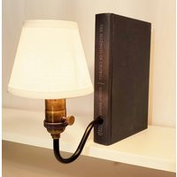 Bookshelf Lamp. Bookcase Light. Decor. Library/Office Reader Gift. Book Lover. Bookish. Bookworm. Sconce. Louise Penny | Etsy (US)