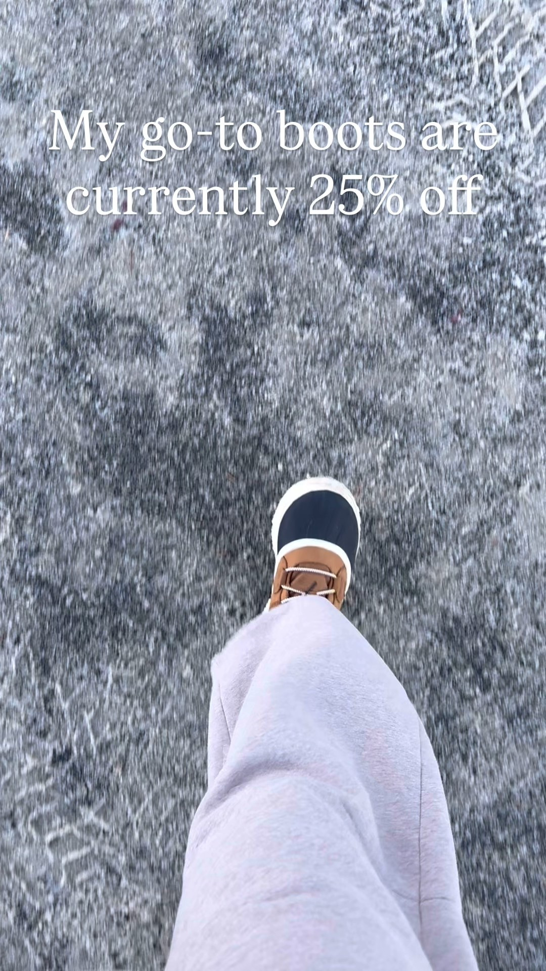 25% of go-to Sorels! Fully stocked in sizes 5-11! 

#LTKGiftGuide #LTKSaleAlert #LTKCyberWeek