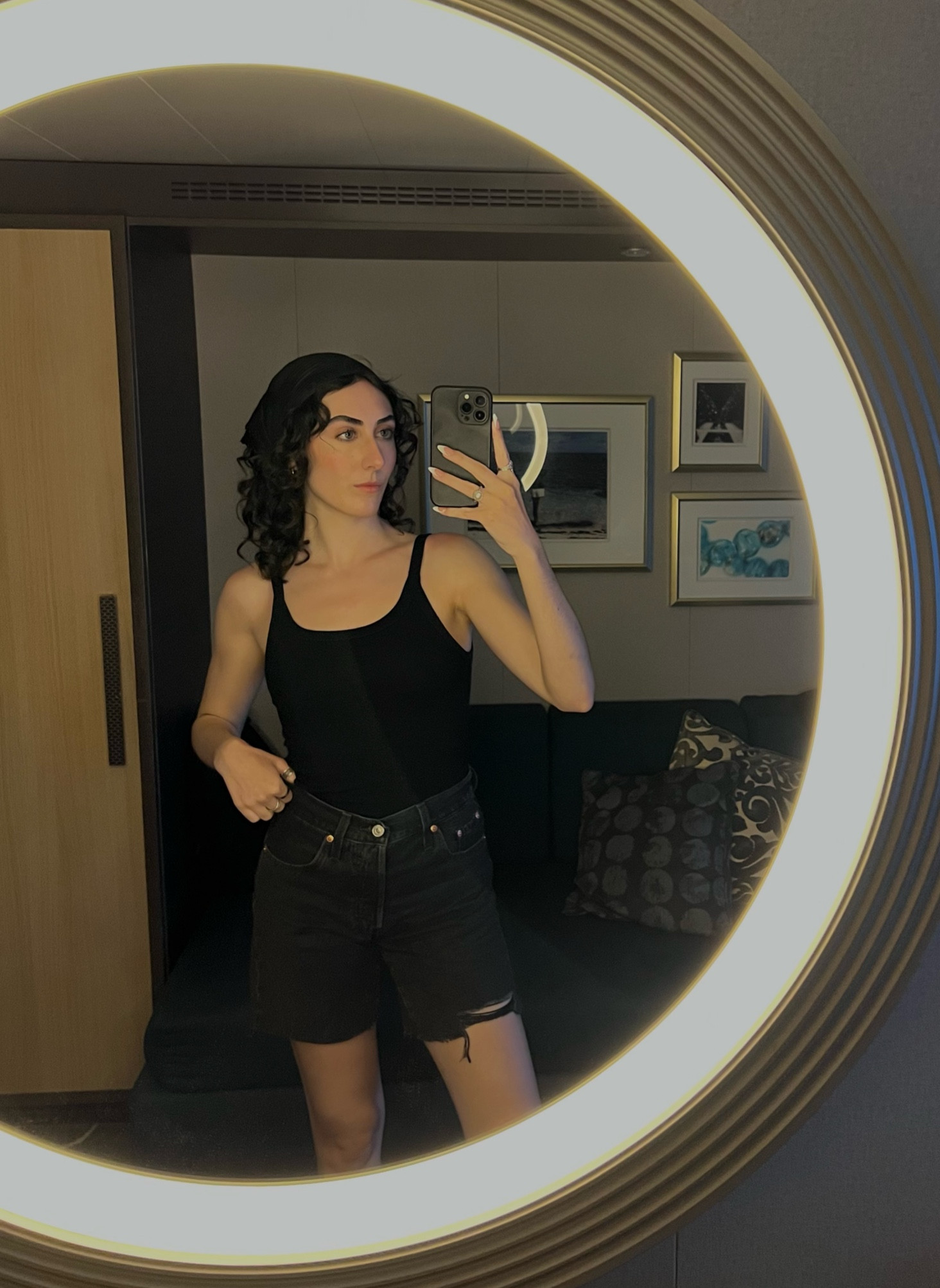 Most items are linked below 🖤

Top - wearing a size XS
Shorts - wearing a size 25
Headscarf - the Molasses Pleated Skinny Silk Scarves from The Silk Labs (wouldn’t let me link) 

I’m 5’7 for reference 

#LTKfit #LTKeurope #LTKtravel