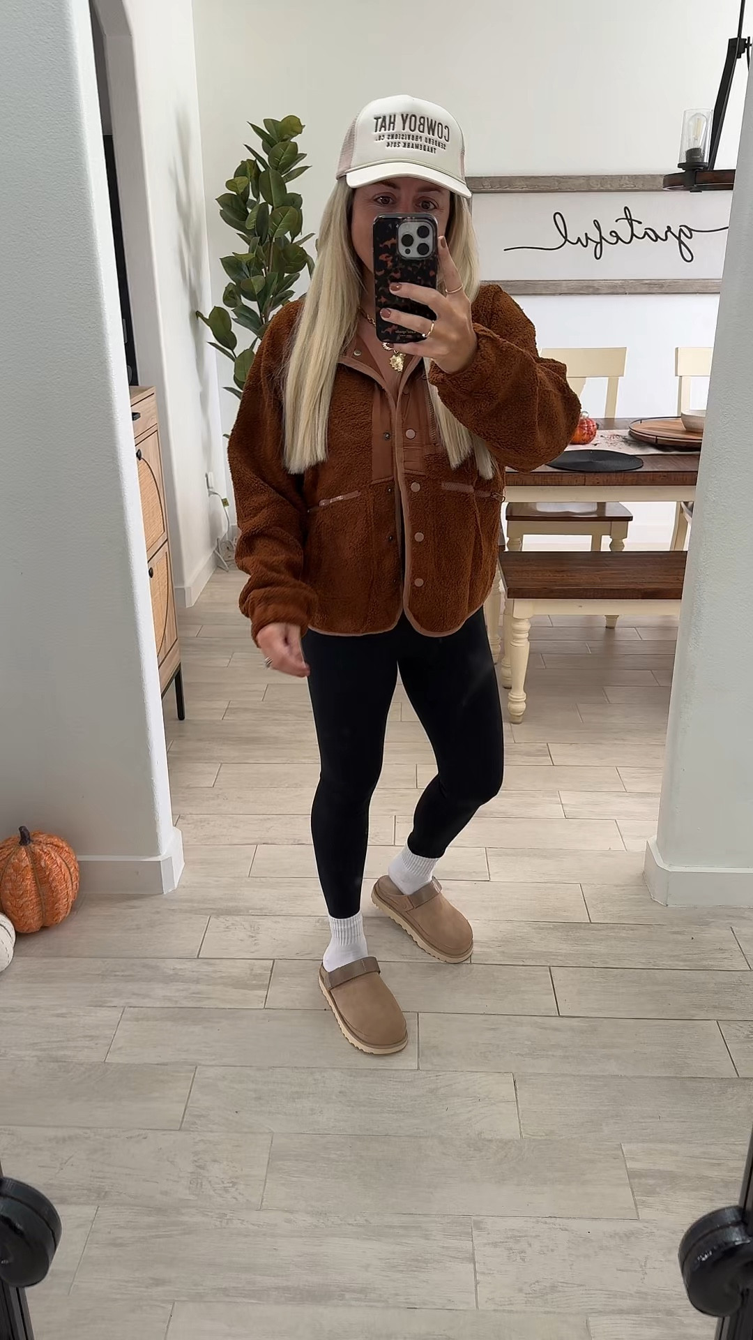 Comfy casual outfit 
Jacket small
Leggings small
Ugh goldenstar clog tts

#LTKSaleAlert #LTKFindsUnder100 #LTKShoeCrush