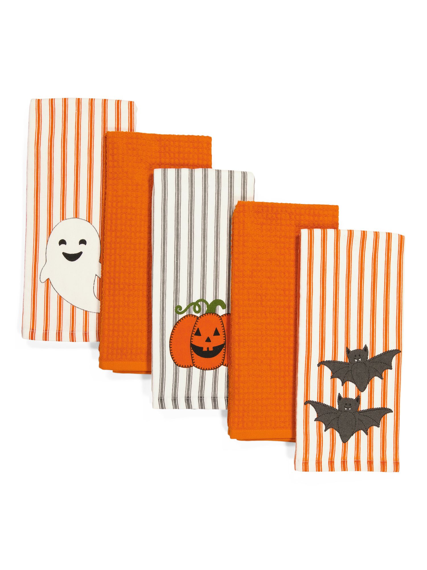 5pk Cutie Jack O&#39; Lantern Towels | TJ Maxx