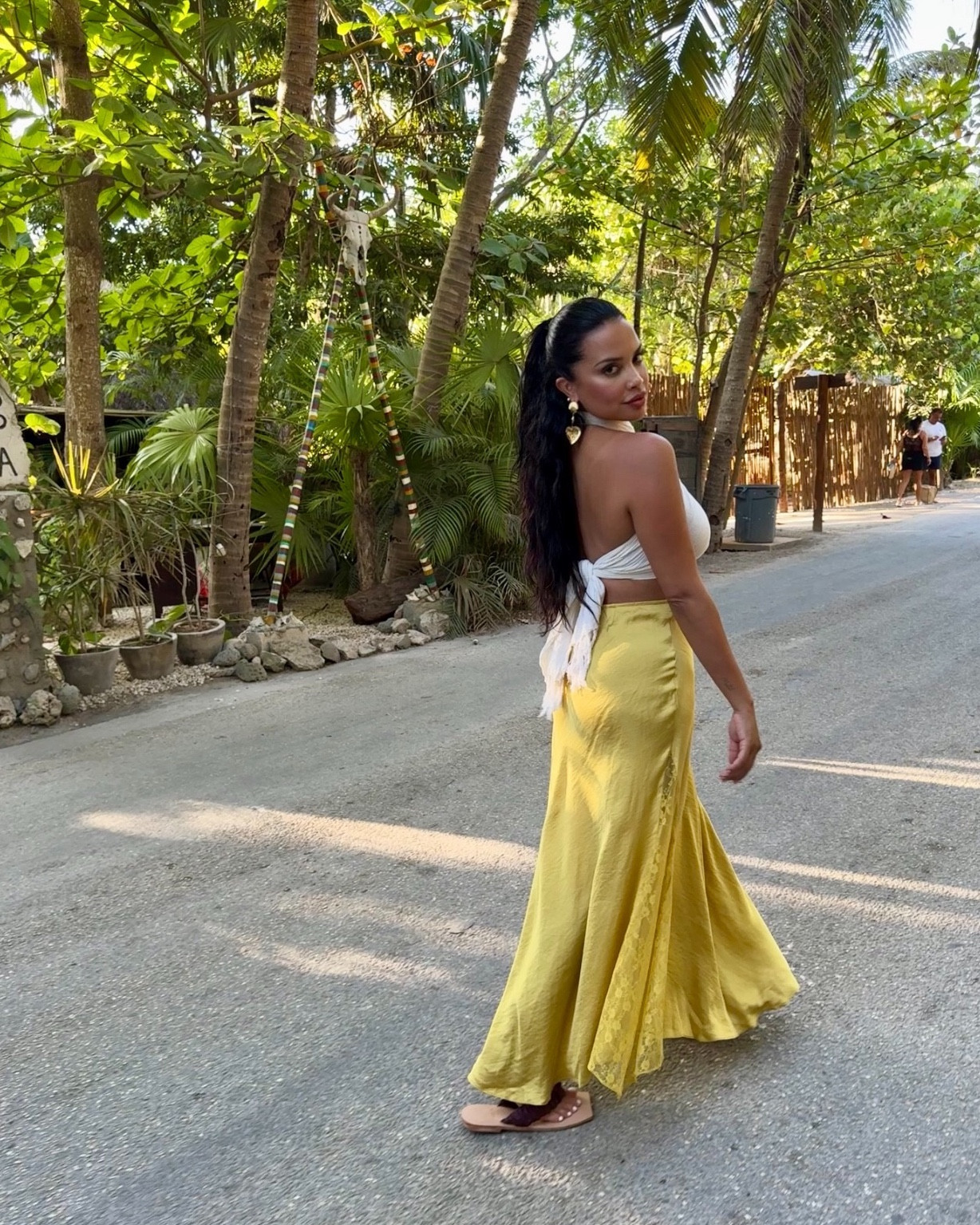 One of those skirts that makes you happy! The color is also so beautiful. I received compliments all night! Great for a vaca, festival, picnic, date! 

#LTKSeasonal #LTKtravel #LTKFestival