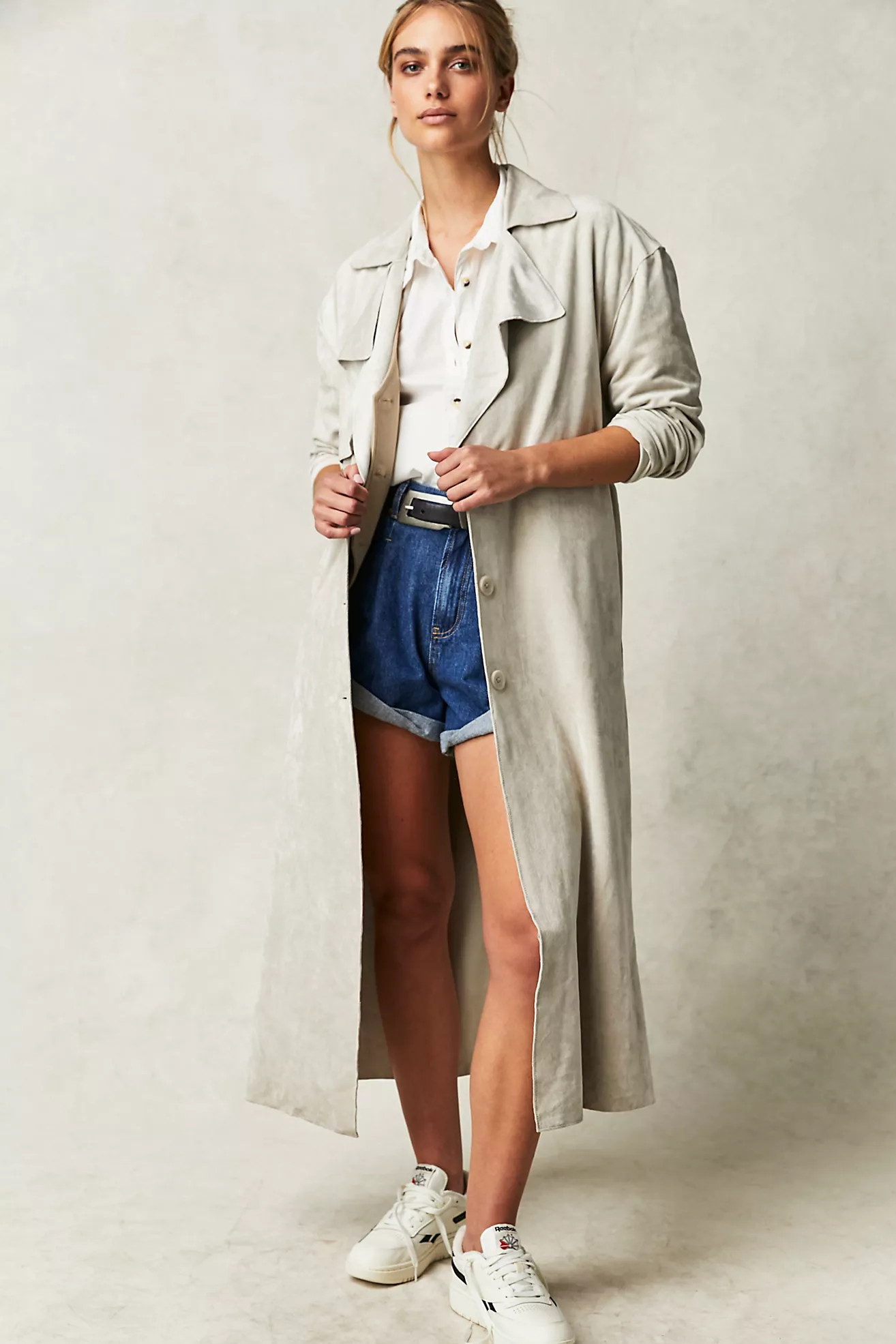 Vegan Suede Trench | Free People (Global - UK&FR Excluded)