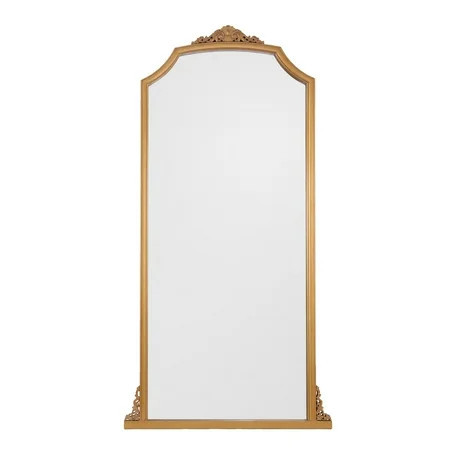 My Texas House Ornate Gold Wood Framed Mirror 40x79 | Walmart (US)