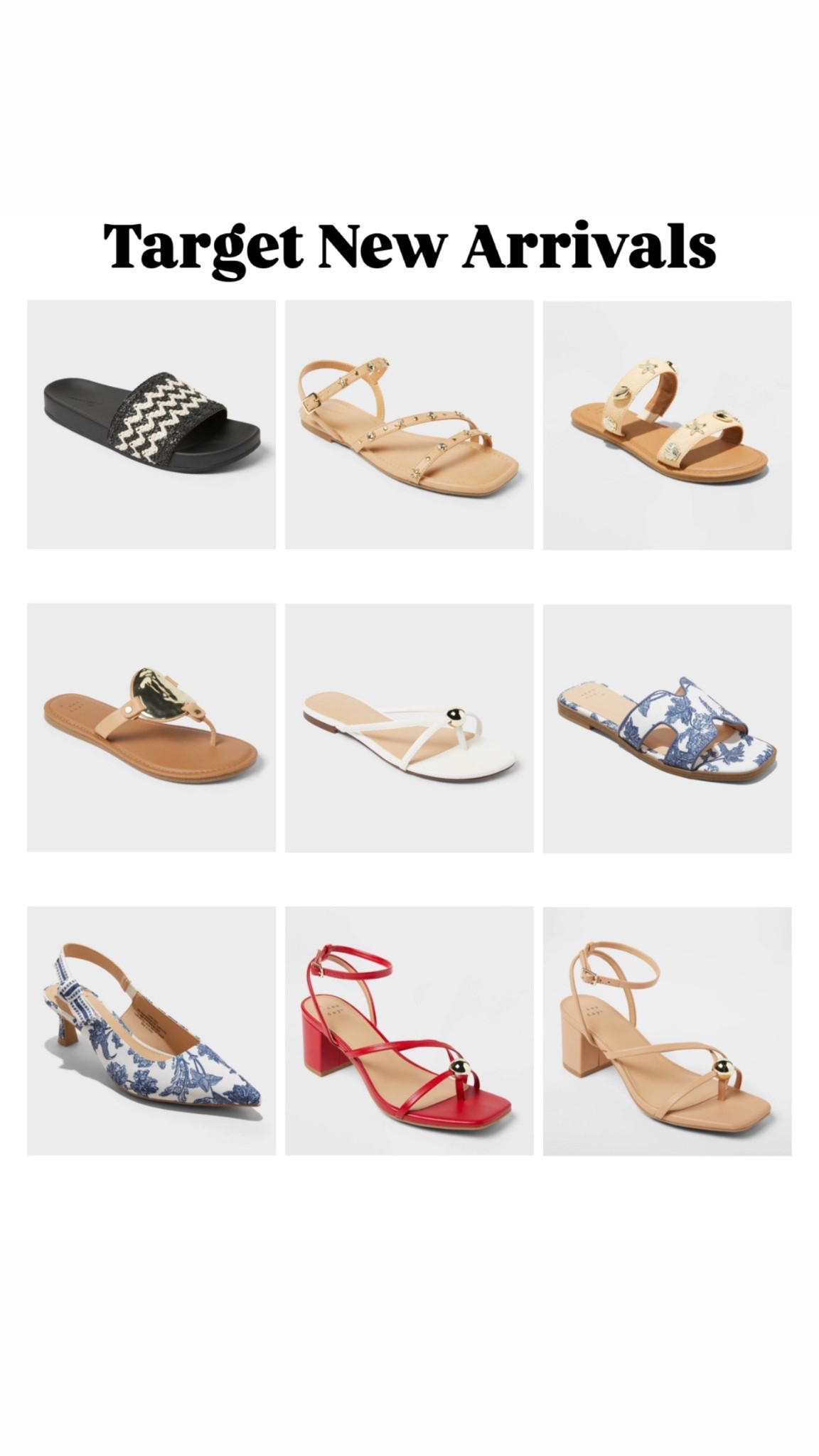 Target new arrivals 
Shoes

#LTKFindsUnder50 #LTKShoeCrush #LTKSeasonal