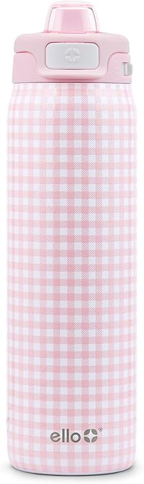 Ello Pop & Fill Insulated Stainless Steel Water Bottle with Quick Fill Lid, Leakproof Locking, Si... | Amazon (US)