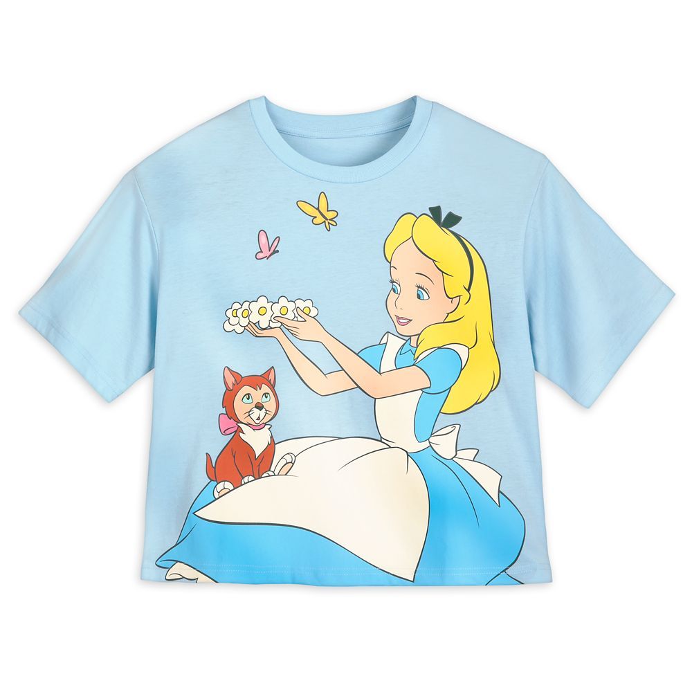 Alice in Wonderland Semi-Crop Top for Women | shopDisney | Disney Store