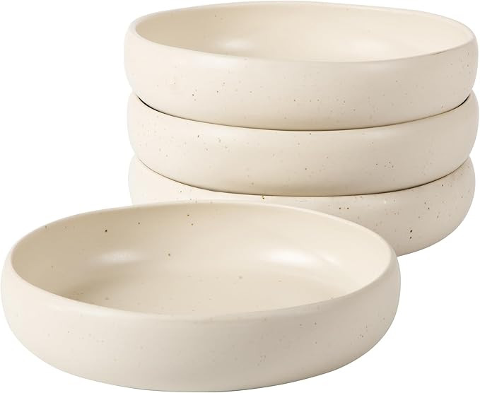 Bloomhouse - Two Time Oprah's Favorite Things Winner - Corsica Clay 4-Piece Meal and Pasta Bowl S... | Amazon (US)