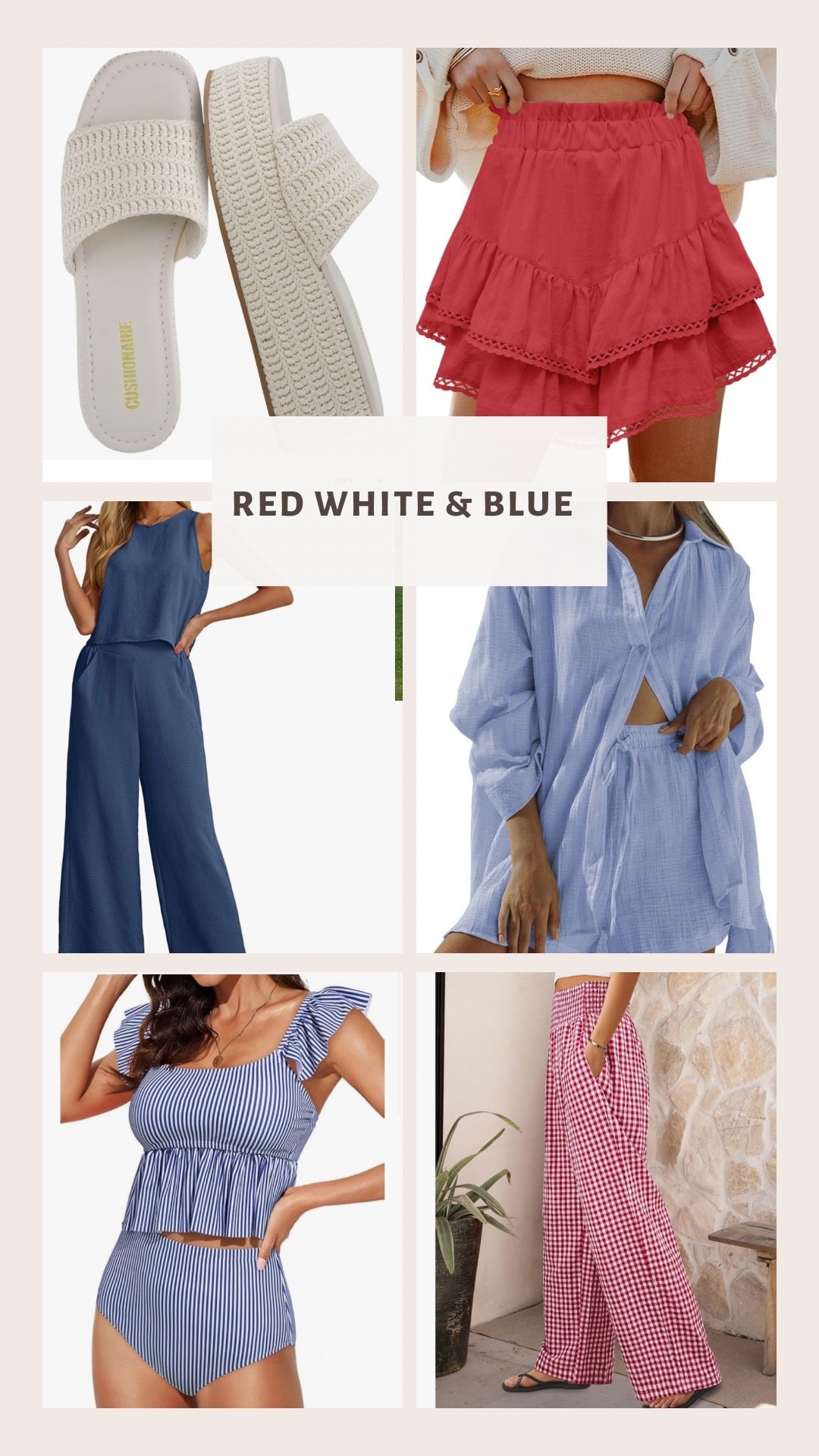 Gearing up for SUMMER & all the Red, White & Blue ❤️