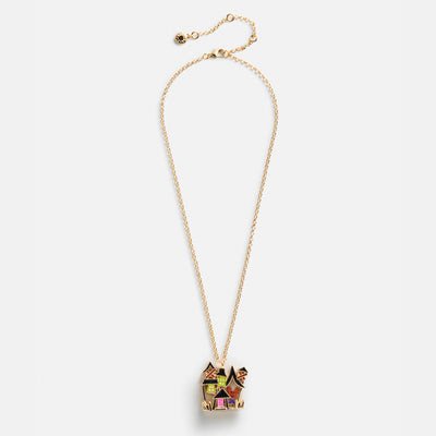 Disney Haunted House Halloween Pendant Necklace | BaubleBar