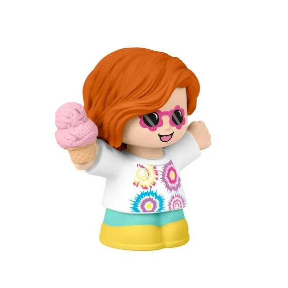 Fisher-Price Little People Ice Cream Girl Character Figure for Toddlers & Kids, 1 Piece | Walmart (US)