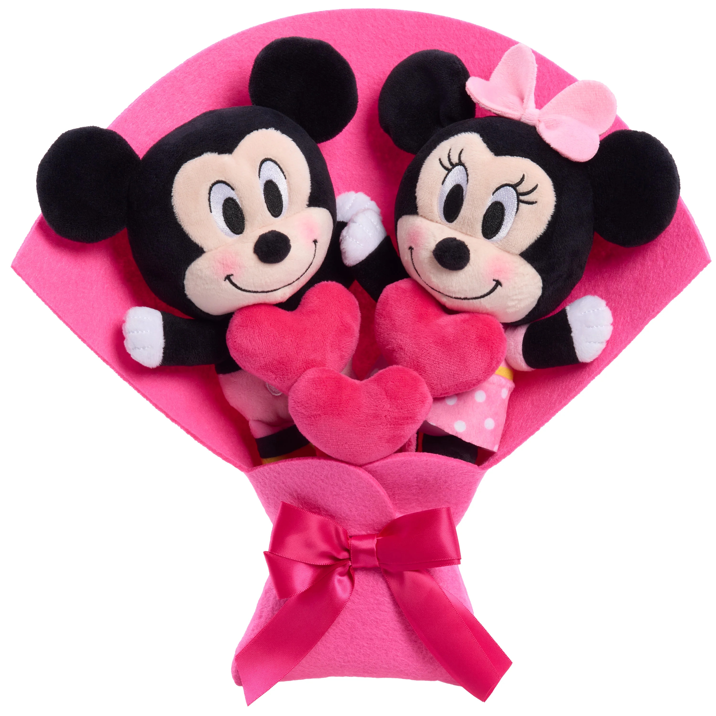 Disney Mickey Mouse Medium Valentine’s Day Plush Bouquet, Collectible Valentines Bouquet, for B... | Walmart (US)