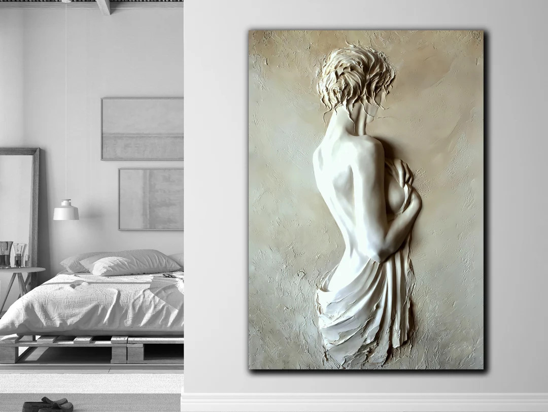 Greek Sculpture Canvas Painting,statue Woman Canvas Wallart,greek God,greek Mythology Modern Art,... | Etsy (US)