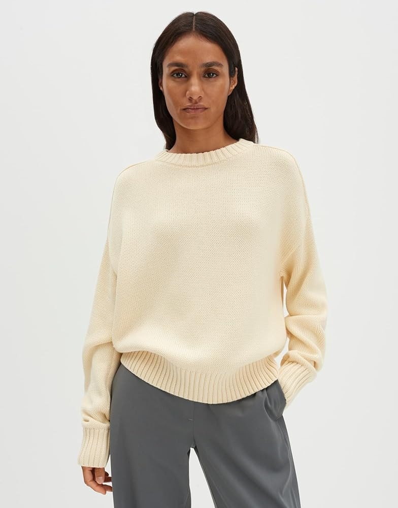someday Tiruna Women's Regular Fine Knit Jumper Made of Pure Cotton, Buttercream, EU 38 : Amazon.de: Fashion | Amazon (DE)