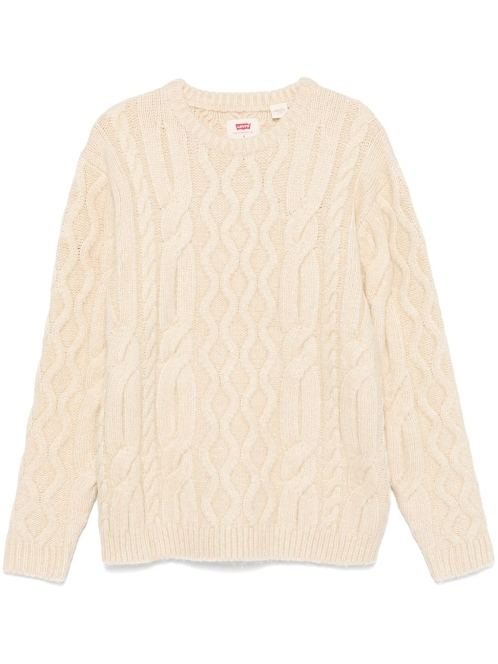 Levi's cable-knit sweater - Neutrals | Farfetch Global
