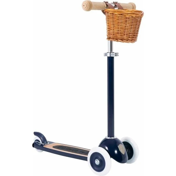 Kick Scooter, Navy - Banwood Scooters | Maisonette | Maisonette