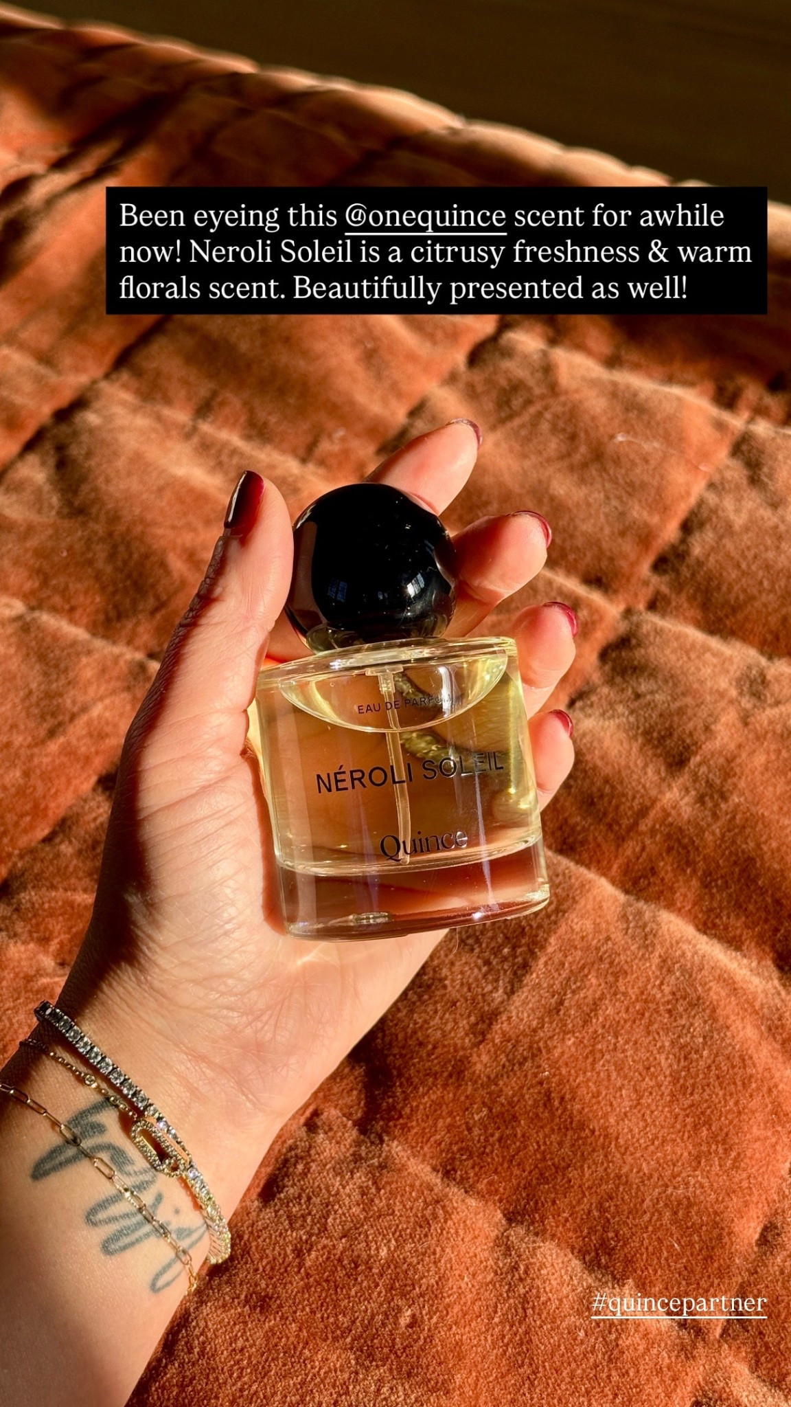 Been eyeing this @onequince scent for awhile now! Neroli Soleil is a citrusy freshness & warm florals scent. Beautifully presented as well!

#quincepartner

#LTKGiftGuide #LTKHoliday #LTKBeauty