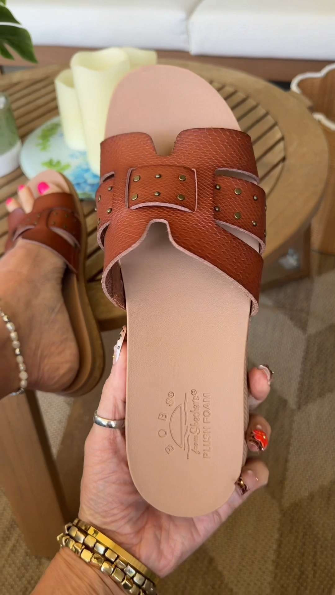 The stud details make these feel way more styled without losing the comfy sandal vibe.

#LTKStyle #LTKShoes #LTKFinds #ChicComfort #EverydayStyle #CasualOutfits #earnscommissions 

 #LTKMothersDay #LTKootd #LTKOver40