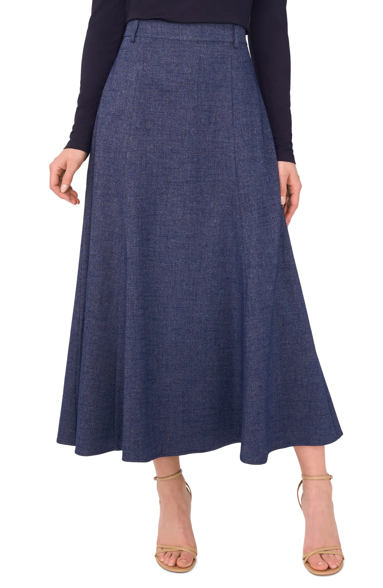Panelled A-Line Maxi Skirt | Nordstrom