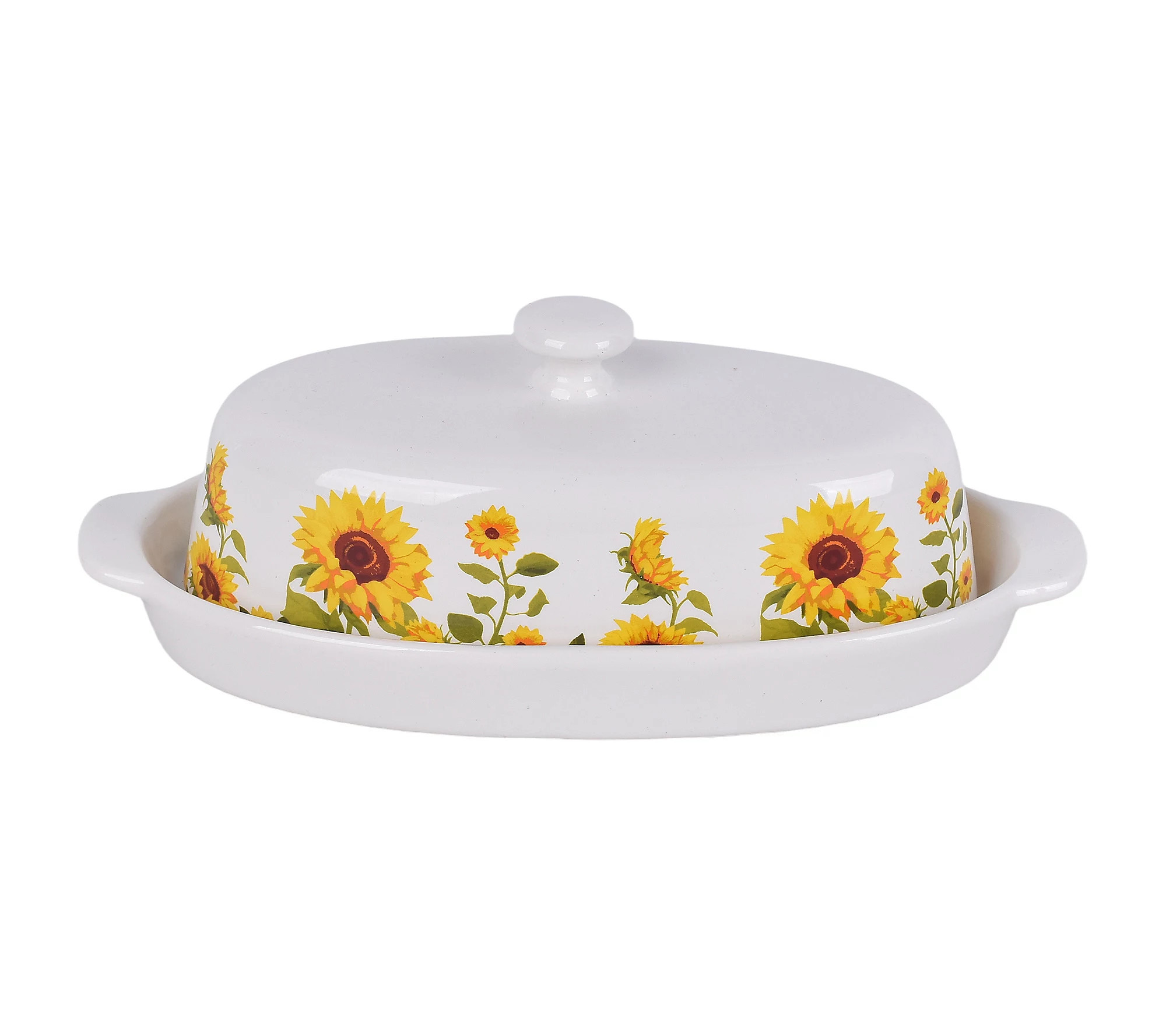 Temp-tations Seasonal Lidded Butter Dish | QVC