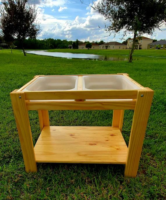 Childs Sensory Table With Shelf | Etsy | Etsy (US)