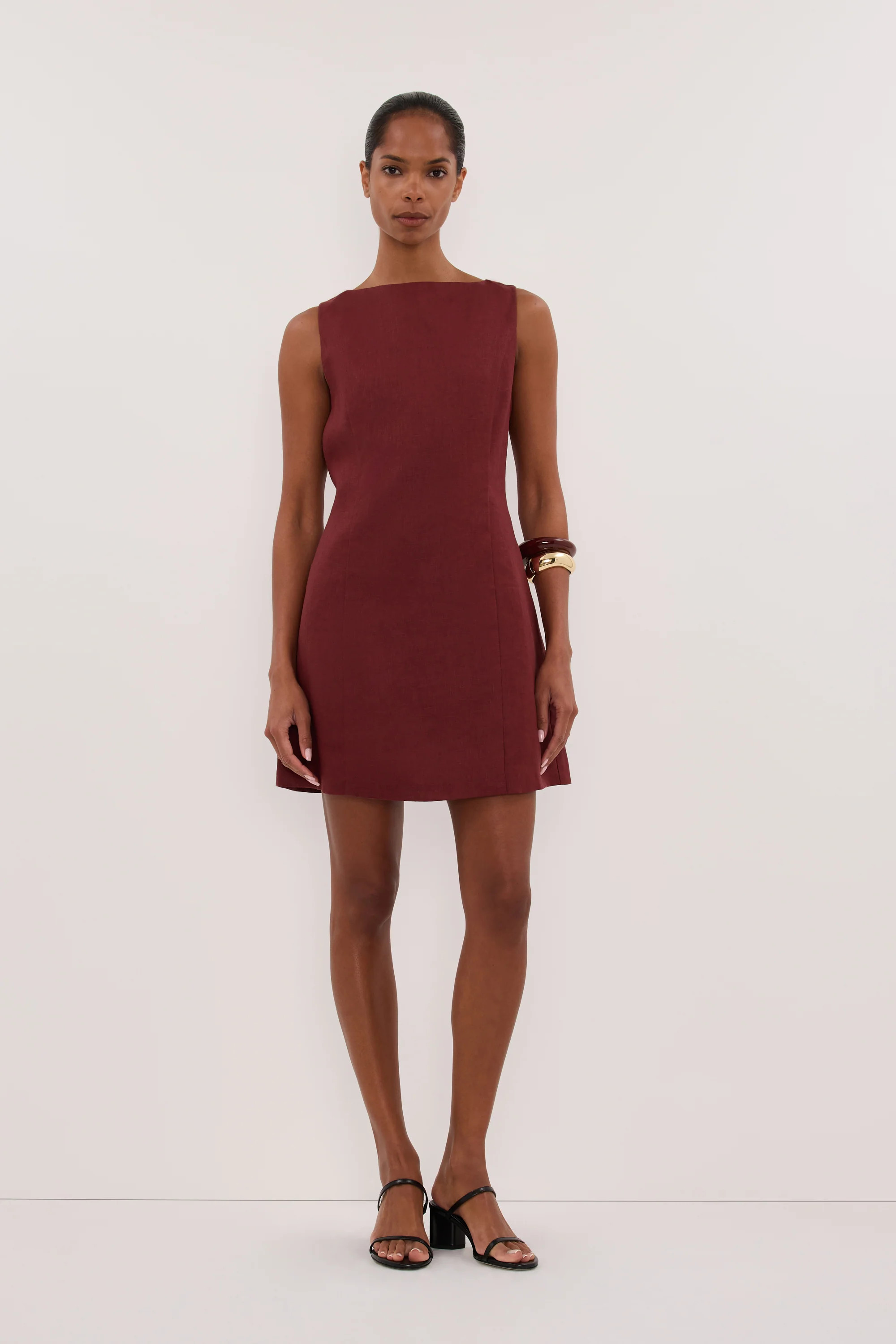 LACY SAHARA LINEN MINI DRESS | DISSH