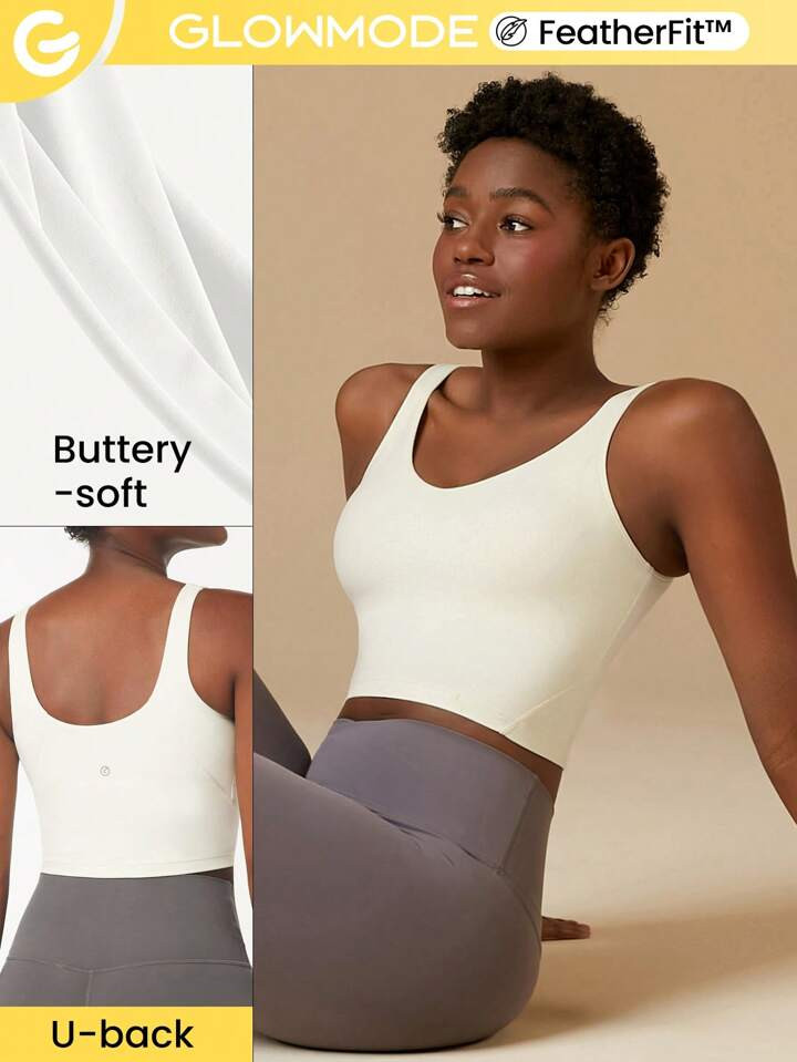 GLOWMODE FeatherFit™ Active Tank | SHEIN