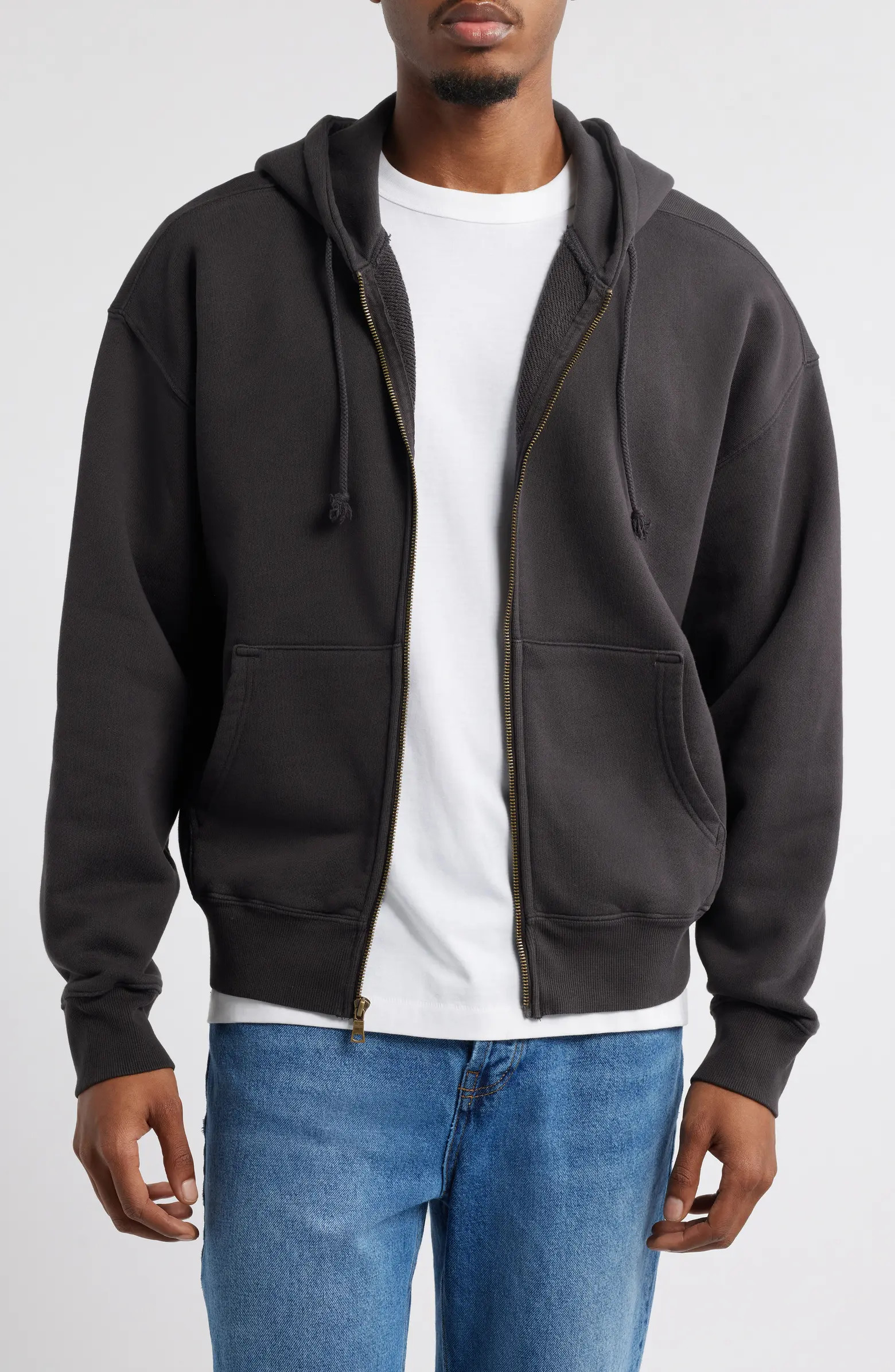 Elwood Core Oversize Terry Full Zip Hoodie | Nordstrom | Nordstrom