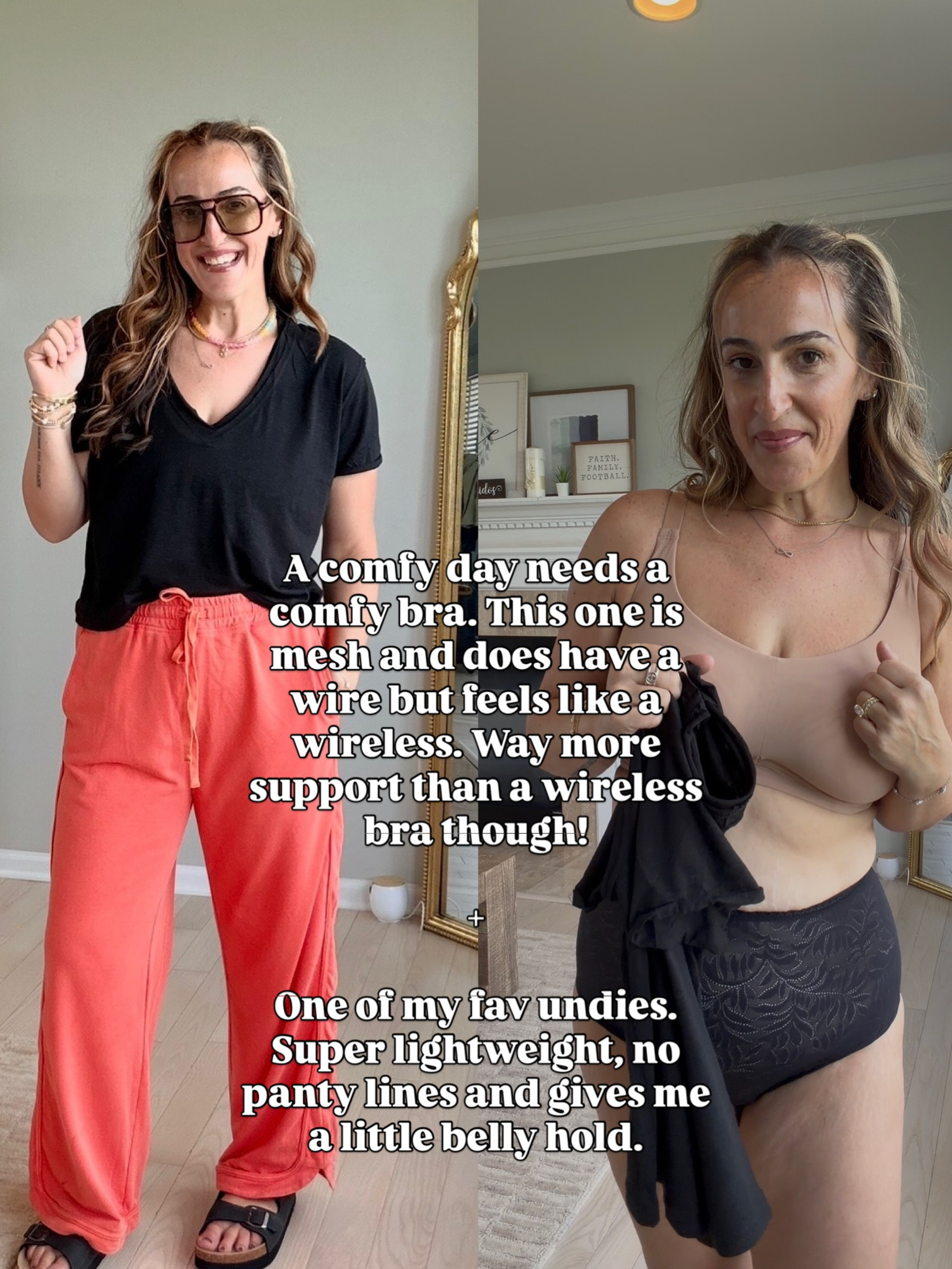 Wearing a medium in all. Casual, comfortable, and chic. 
#casualchic #comfychic 

 #LTKootd #LTKOver40 #LTKMidsize