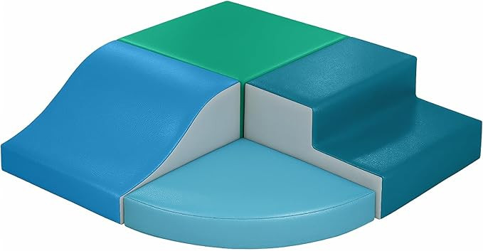 4-Pieces Climbing Toys for Toddlers: PU Leather - Soft Play Climbing for Toddlers - Foam Climbing... | Amazon (US)