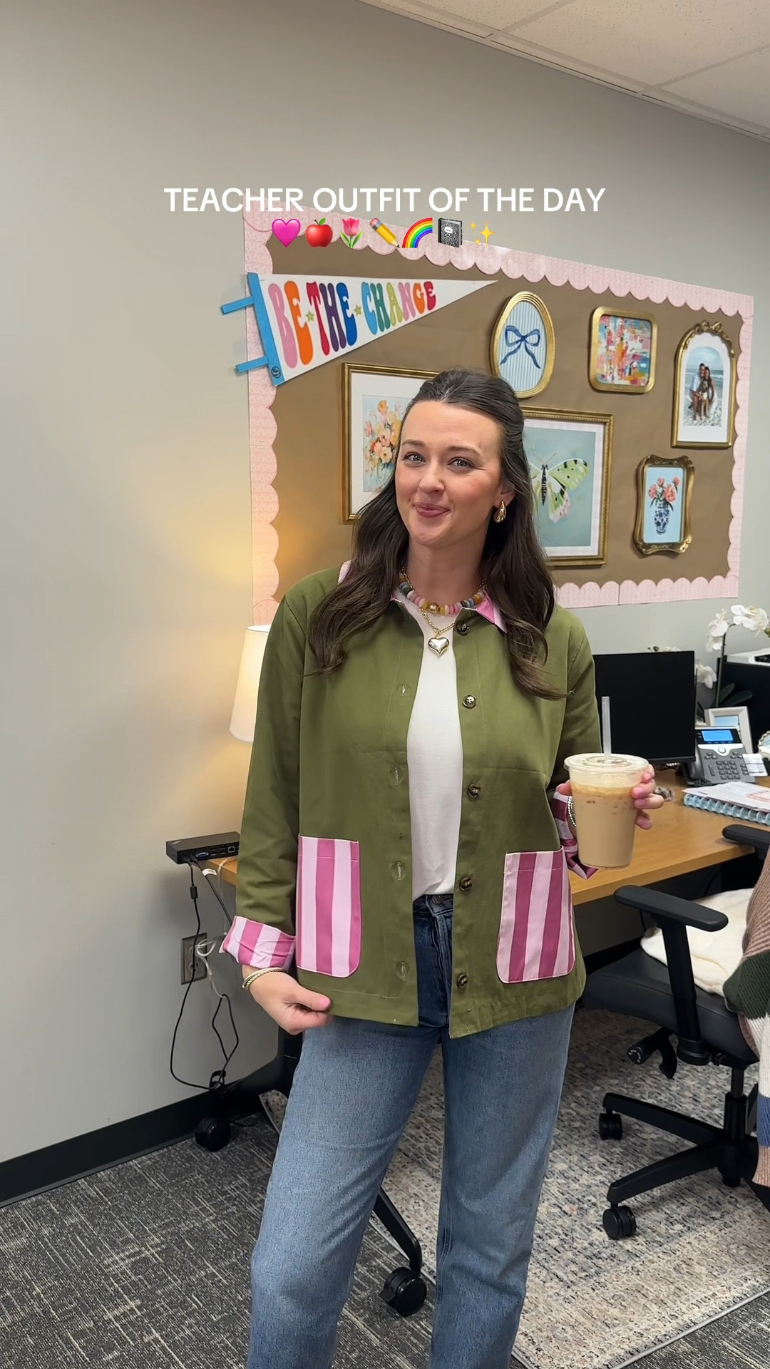 teacher outfit of the day! 💕 