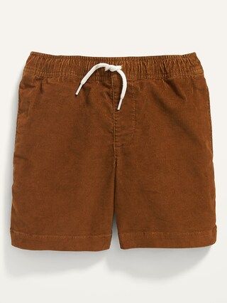 Functional-Drawstring Corduroy Shorts For Boys | Old Navy (US)