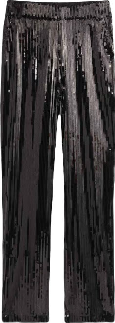 Women's Sequin Straight-Leg Pants, Macy's Exclusive | Macy's