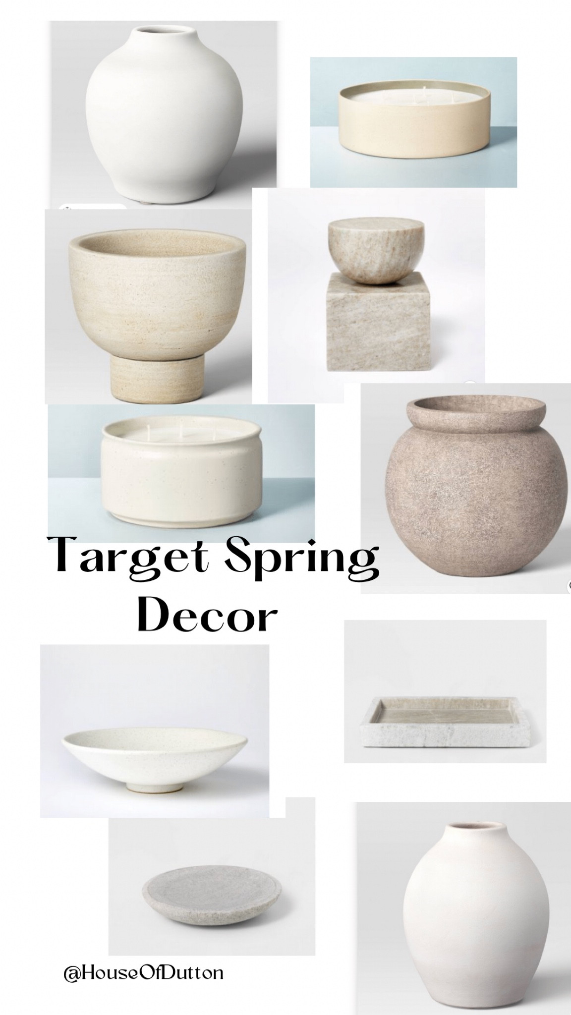 Target run. New Spring neutral favorites



Neutral decor. Affordable home decor. Look for less. Planters, pots, vases, low bowl, spring decor 

#LTKhome #LTKunder50 #LTKSeasonal