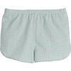Catherine Short, Mini Sage Gingham | Maisonette