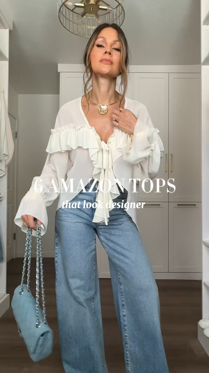 Amazon tops that look designer!

#LTKgrwm #LTKootd #LTKSeasonal