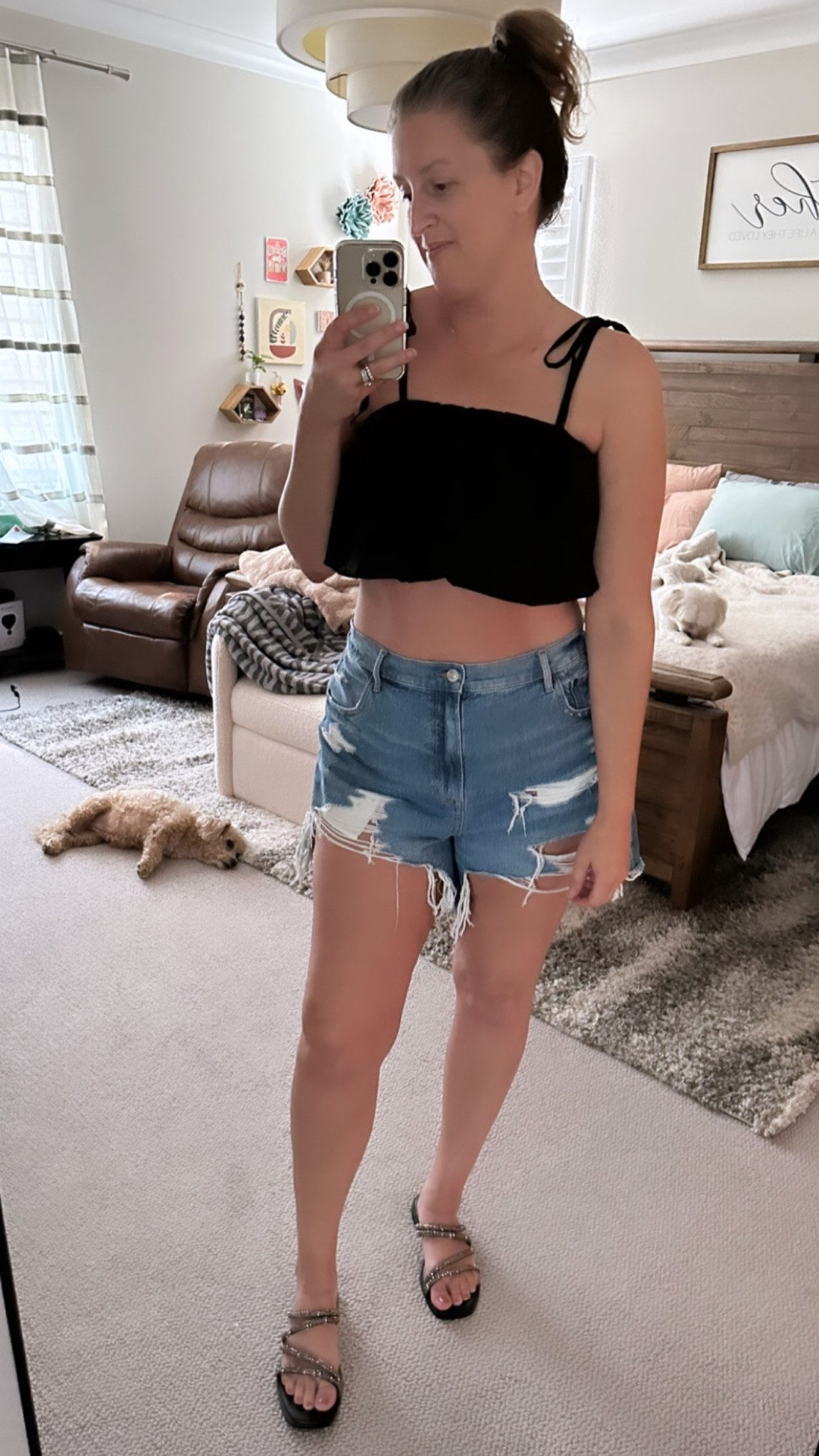 Such a great crop top for me, loose enough that it camouflages the fact that I am flat and still looks cute. #dressingformynewshape 

#LTKfit #LTKSeasonal #LTKFestival