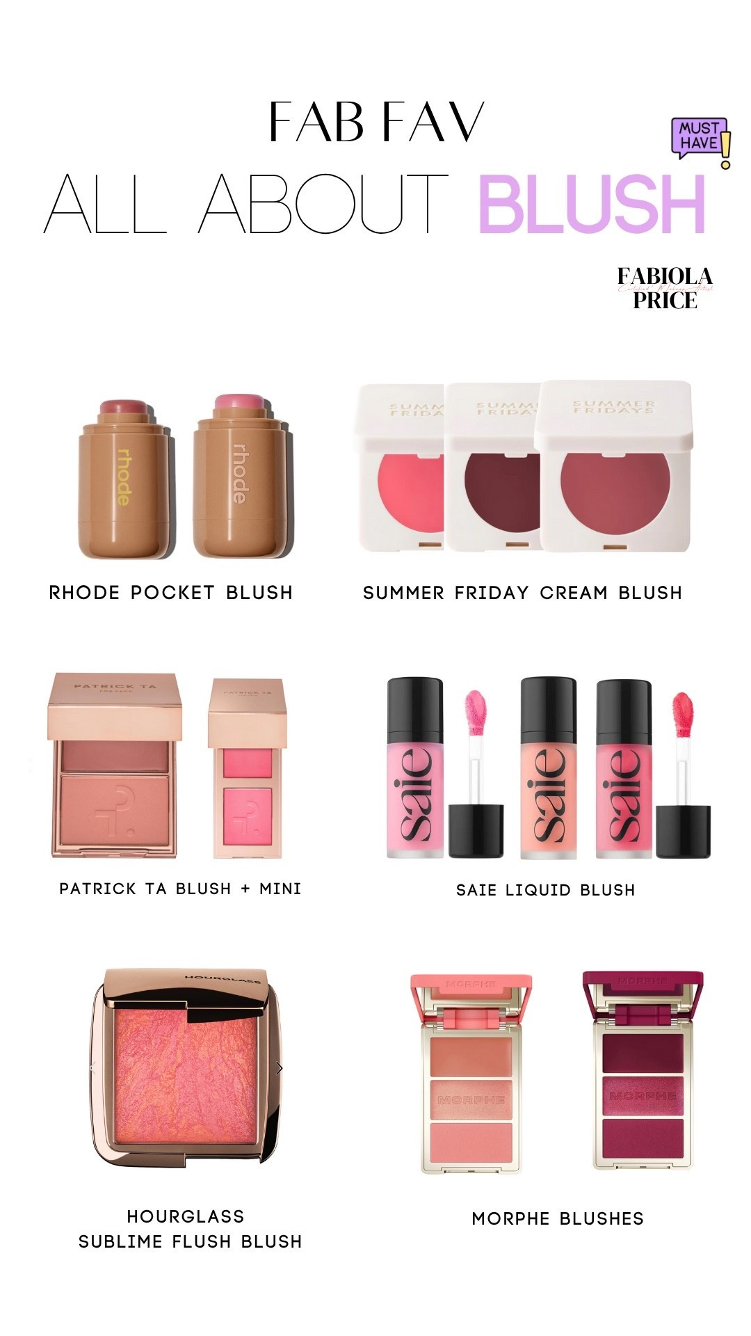 Sephora Sale Blush Favorites

#LTKbeauty #LTKsale #LTKgiftguide