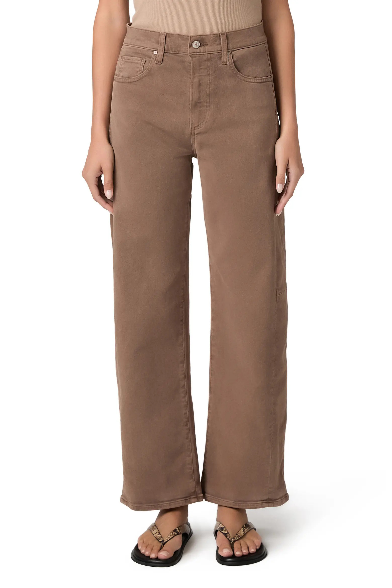Arellia Skimmer High Waist Barrel Leg Jeans (Women) | Nordstrom | Nordstrom