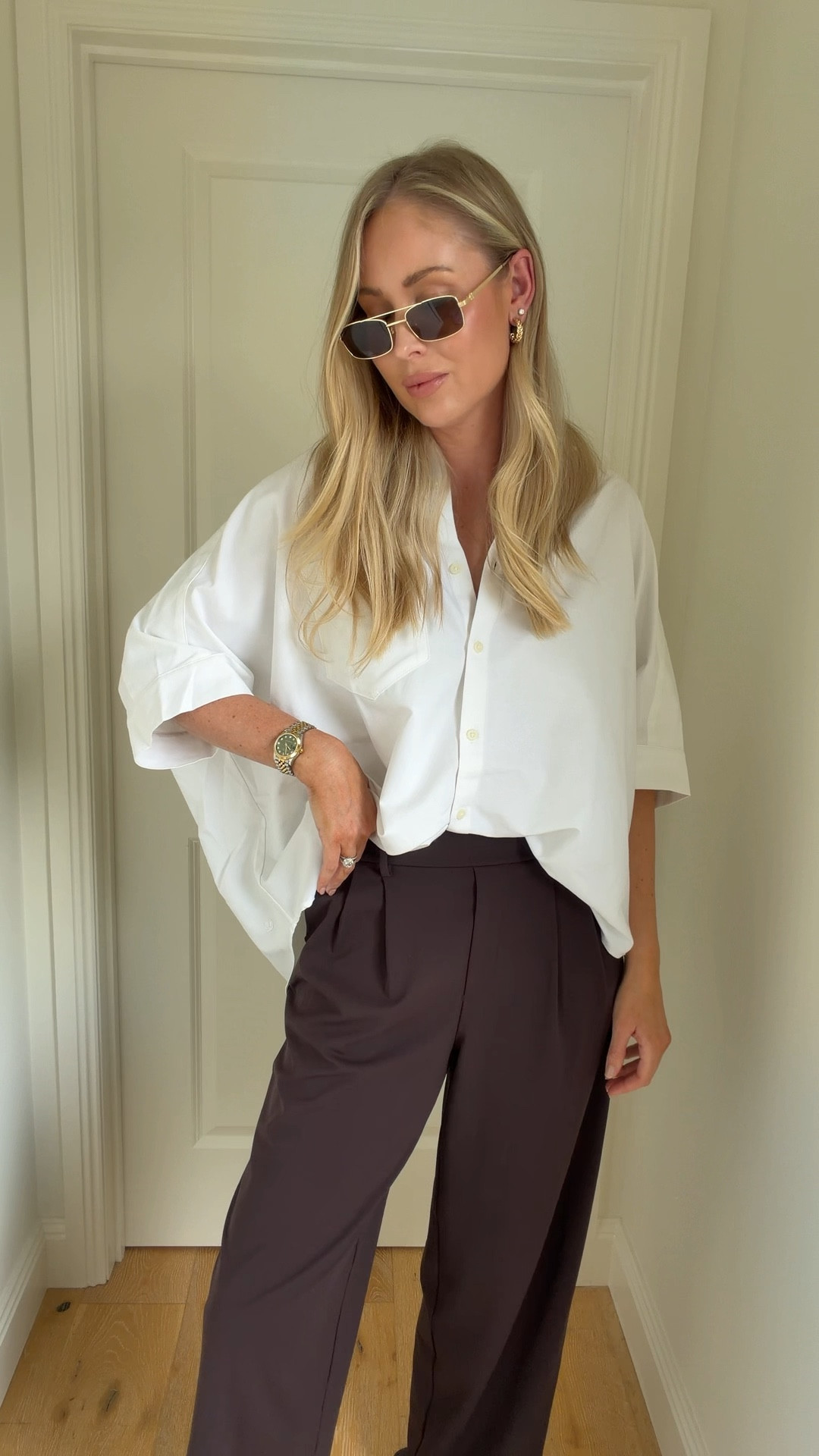 LuluLinen by @lululemon has that airy cotton-linen blend feel, but without all the creasing!

First look, I’ve styled the LuluLinen Relaxed Button Up with the Daydrift High-Rise Trouser - and trust me, these pants deserve their own moment 👀 You’ll see more of them soon! 

If you love a clean all-white look, I definitely recommend  styling the shirt with the LuluLinen Trouser or the Mid-Rise Wide-Leg Pant too!

The Relaxed Button Up is already quite a relaxed fit. This is a 12 on me, but I the 10 would also still be an oversized fit.

Both the pants run small. I’m a pretty true 10 in both, but have switched both is these for the size up. So I’d recommend sizing up 1 size. Xx

#LTKaustralia #LTKsummer #LTKstyletip