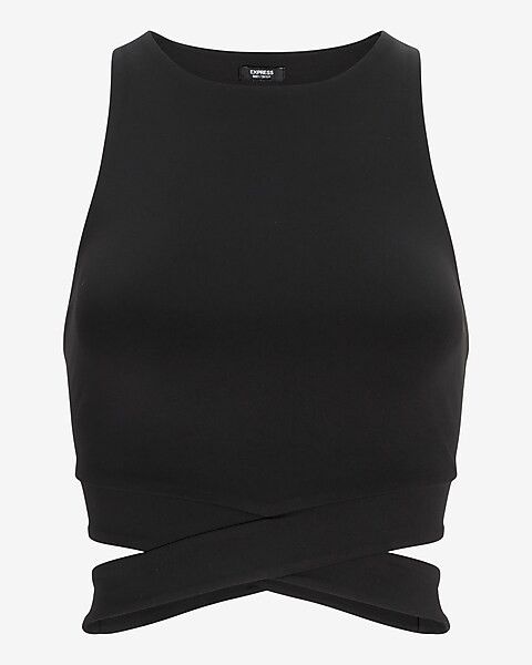 Body Contour Side Cutout Cropped Tank | Express