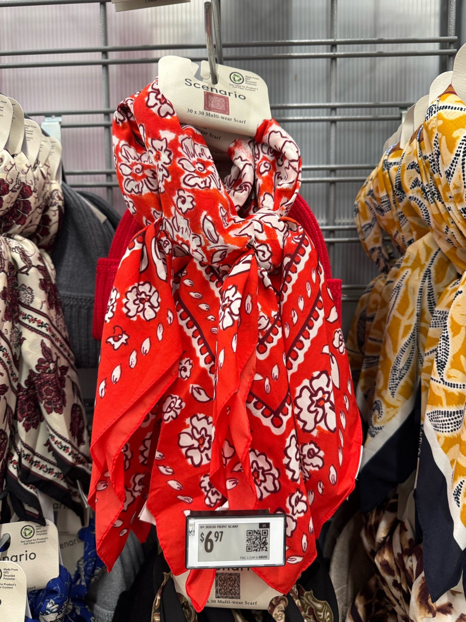 Walmart✨❤️ Scenario Women's Printed Square Scarf, Red

Game day / country concert outfits / business casual outfits / date night outfits /  fall outfits women / work outfits

#LTKootd #LTKgrwm #LTKWorkwear