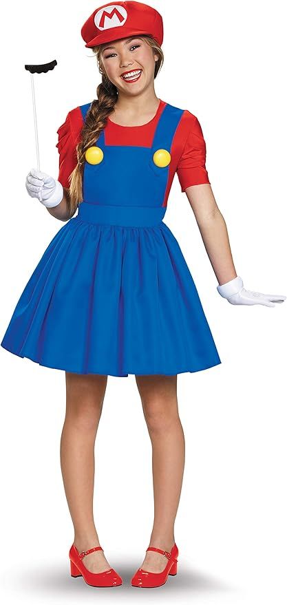 Womens Mario Skirt Costume | Amazon (US)