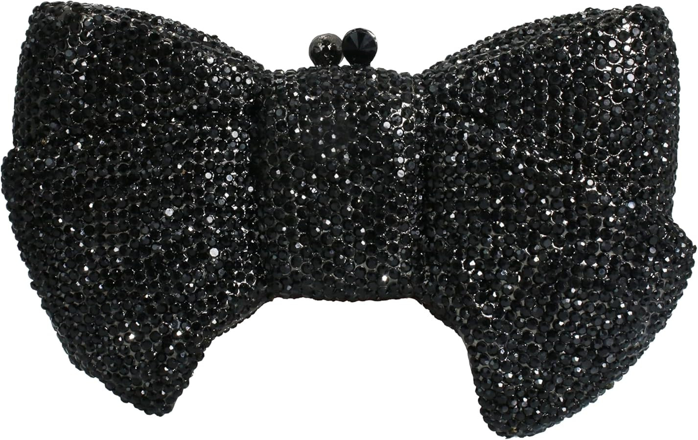 Women Luxury Bowknot Shaped Evening Clutch Sparkling Rhinestones Handbag for Banquet Wedding Part... | Amazon (US)