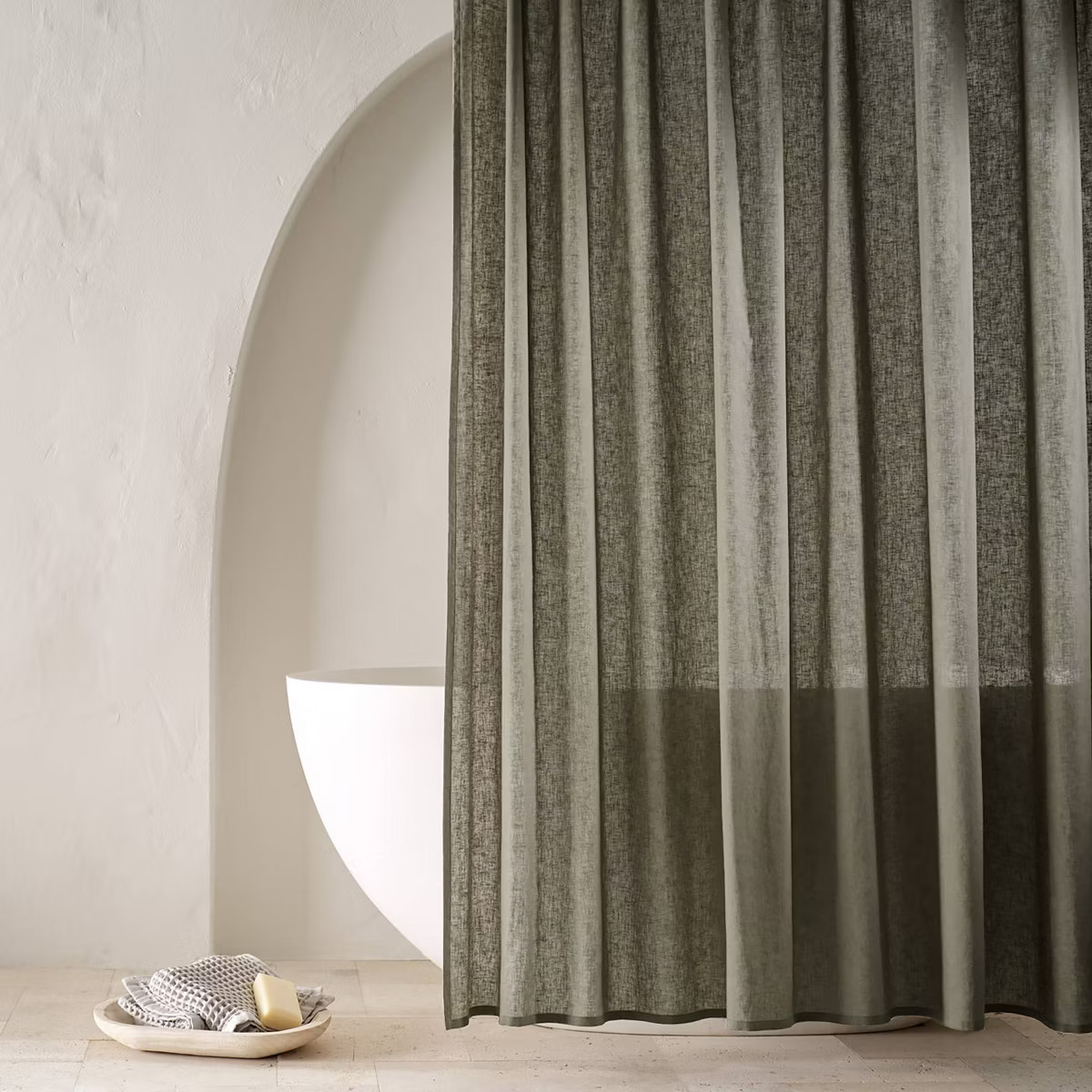 Linen Shower Curtain - Casaluna™ | Target